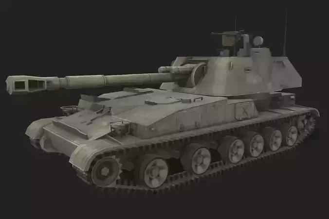 Tank 2s3 Akatsiya