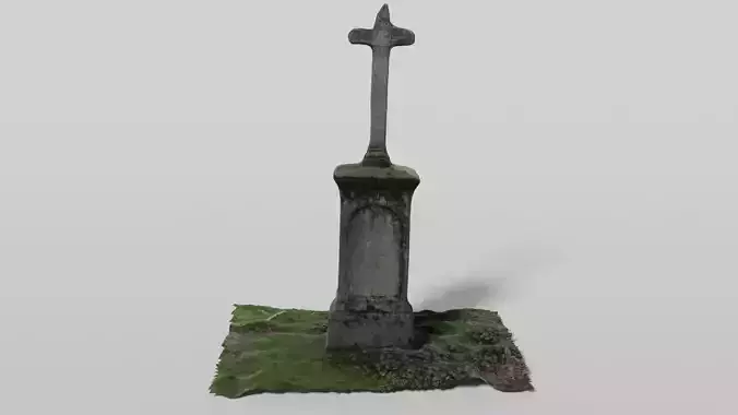 Historical headstone model 