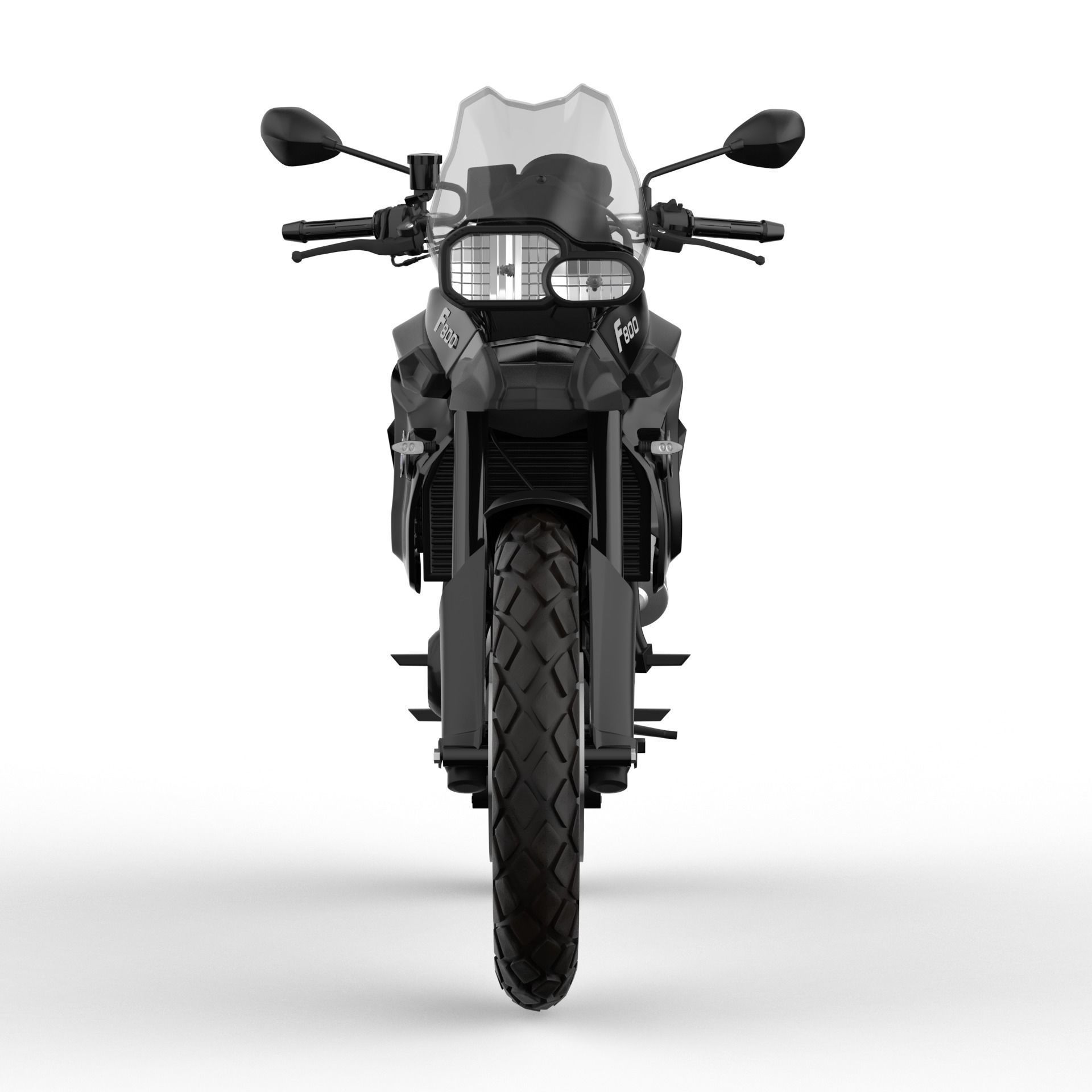 F800gs 2009 Black Edtion 3D model_6