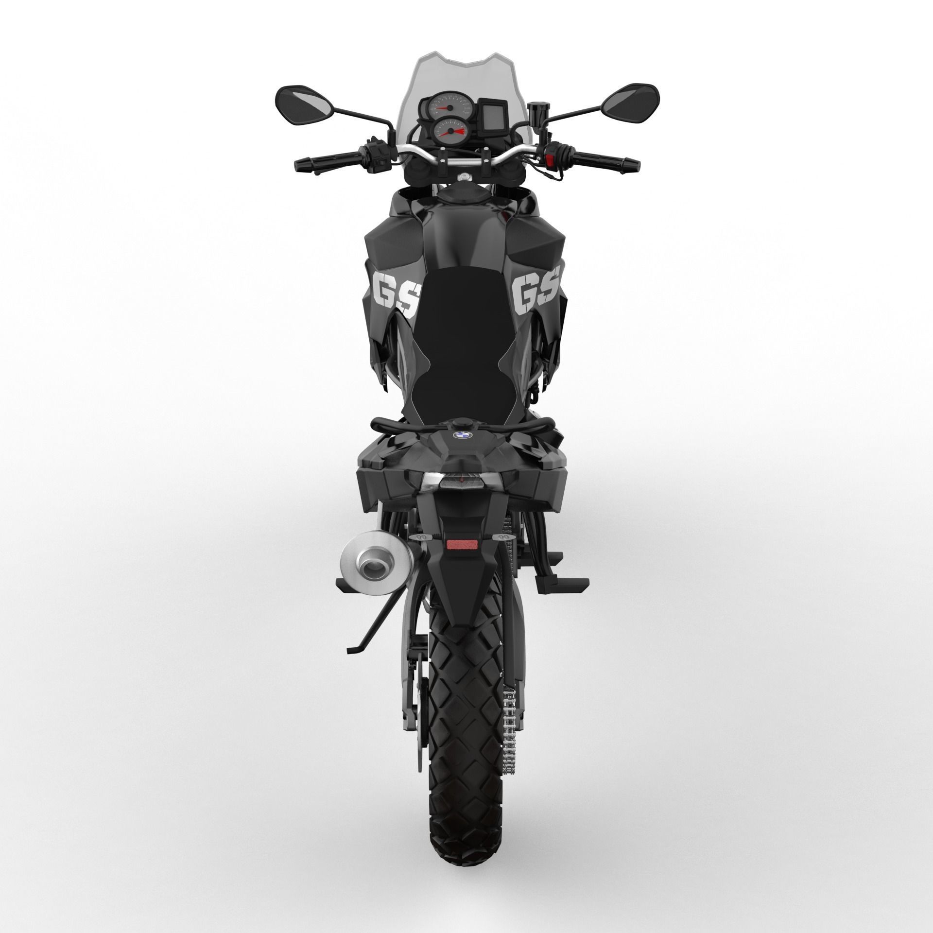F800gs 2009 Black Edtion 3D model_7