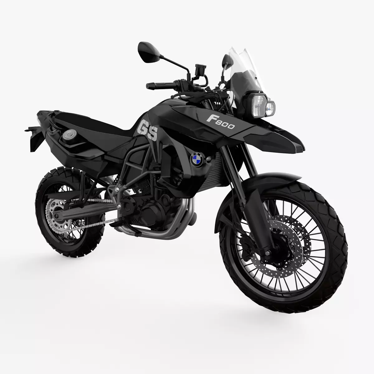 F800gs 2009 Black Edtion 3D model_0