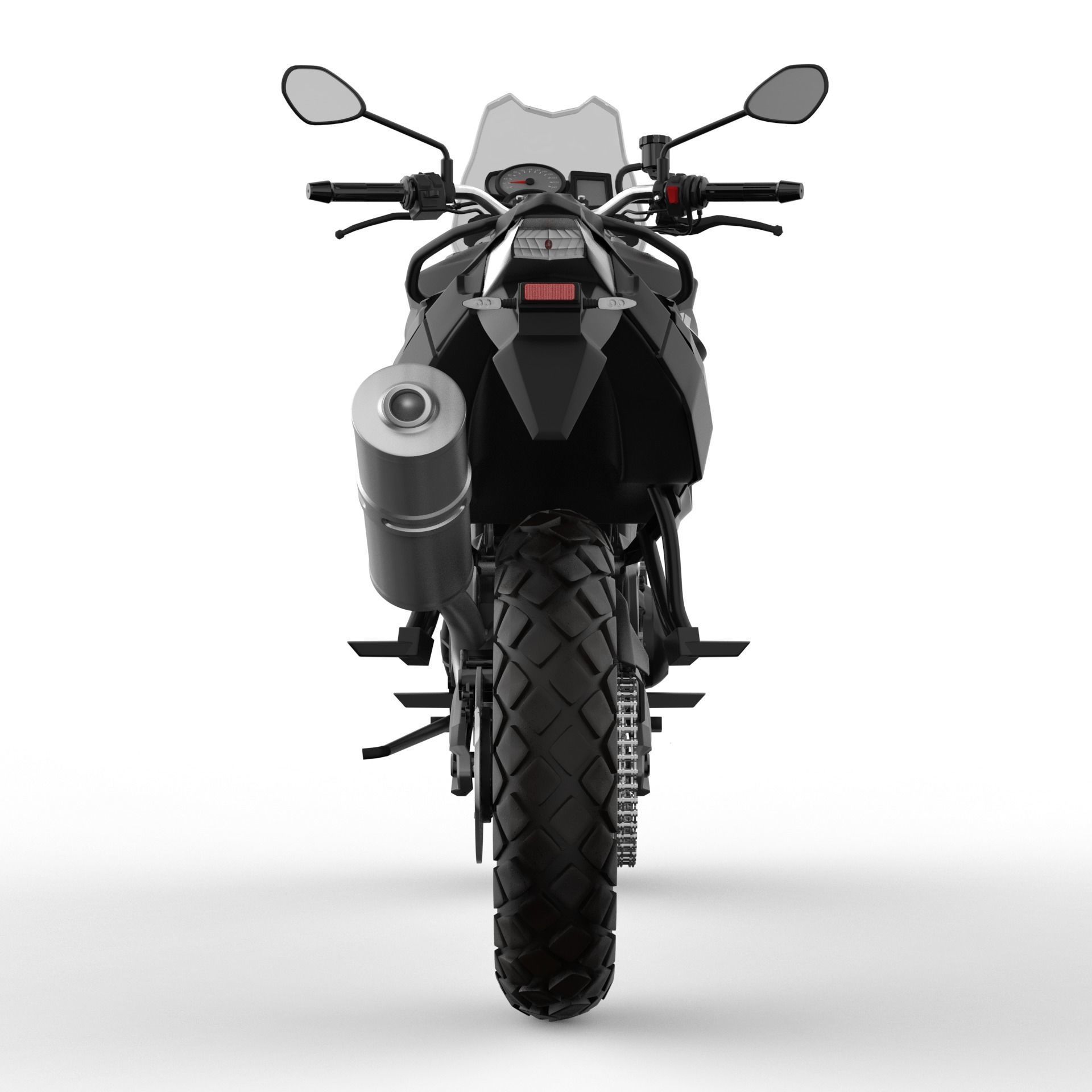 F800gs 2009 Black Edtion 3D model_5