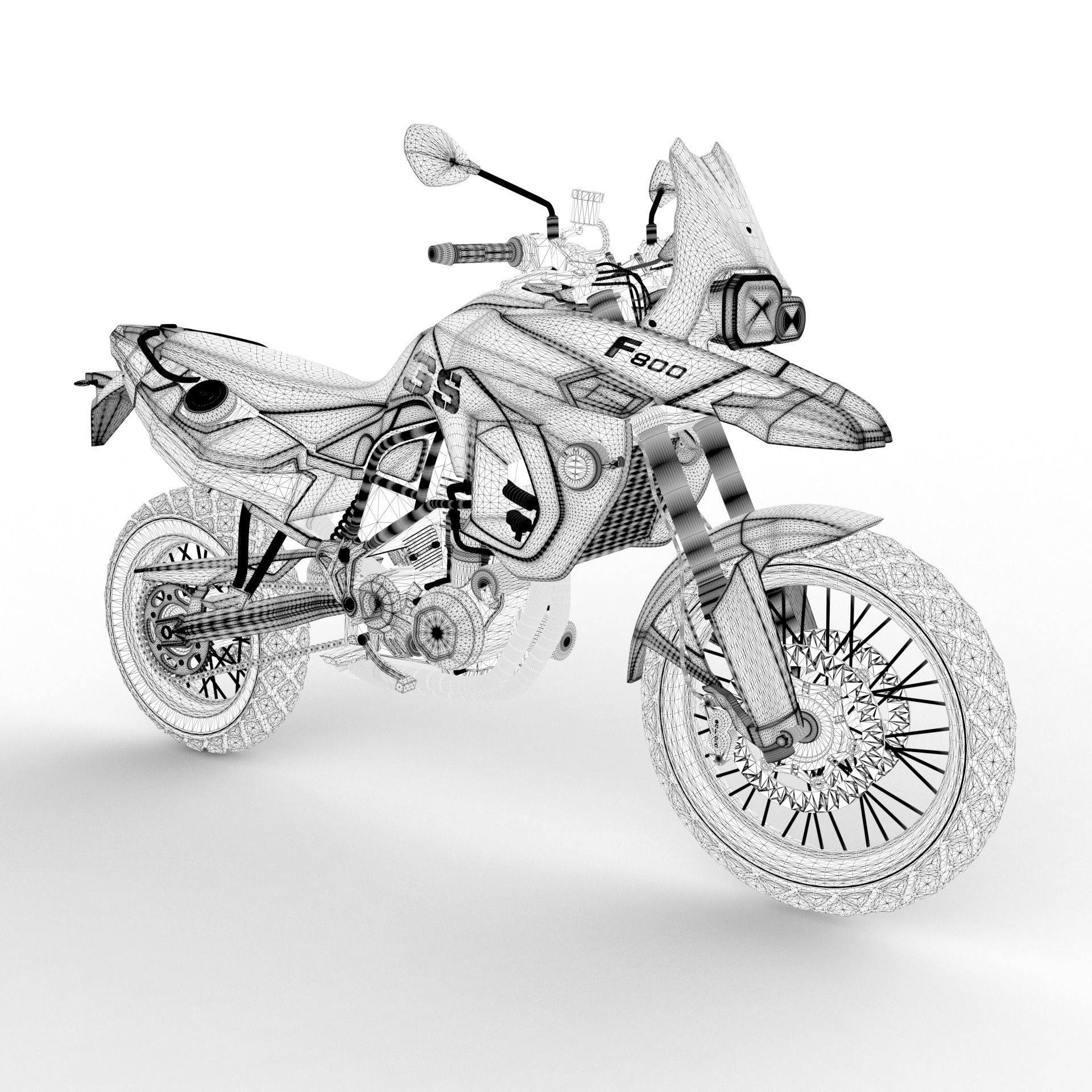F800gs 2009 Black Edtion 3D model_10