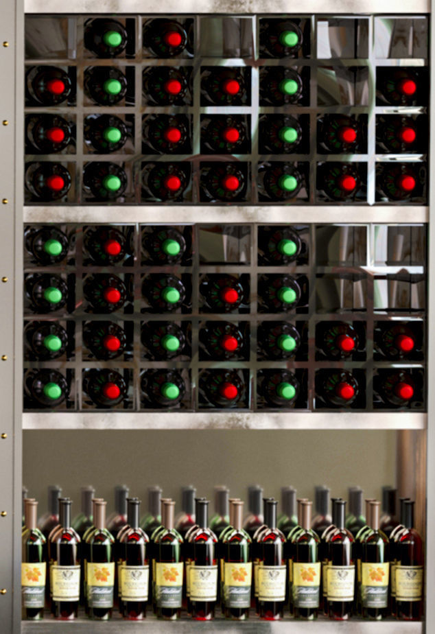 Large bar in the hotel with alcohol 3D model_4