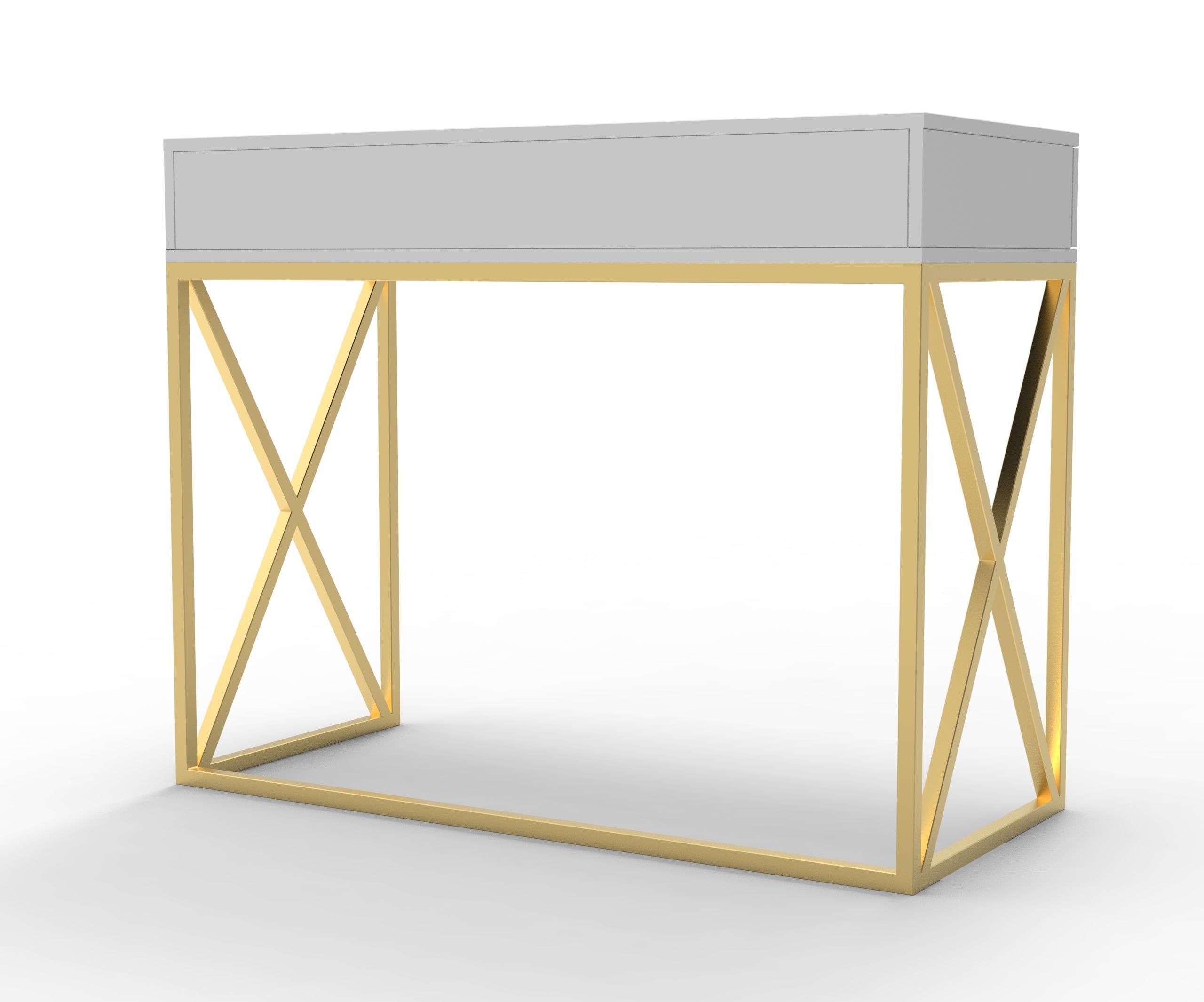 Console table PCF-005-001 Free 3D model_5