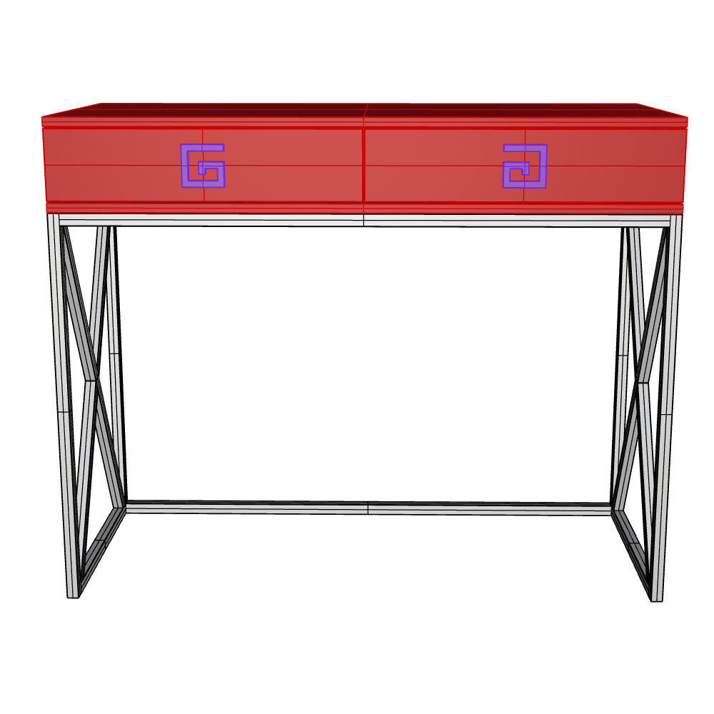 Console table PCF-005-001 Free 3D model_11