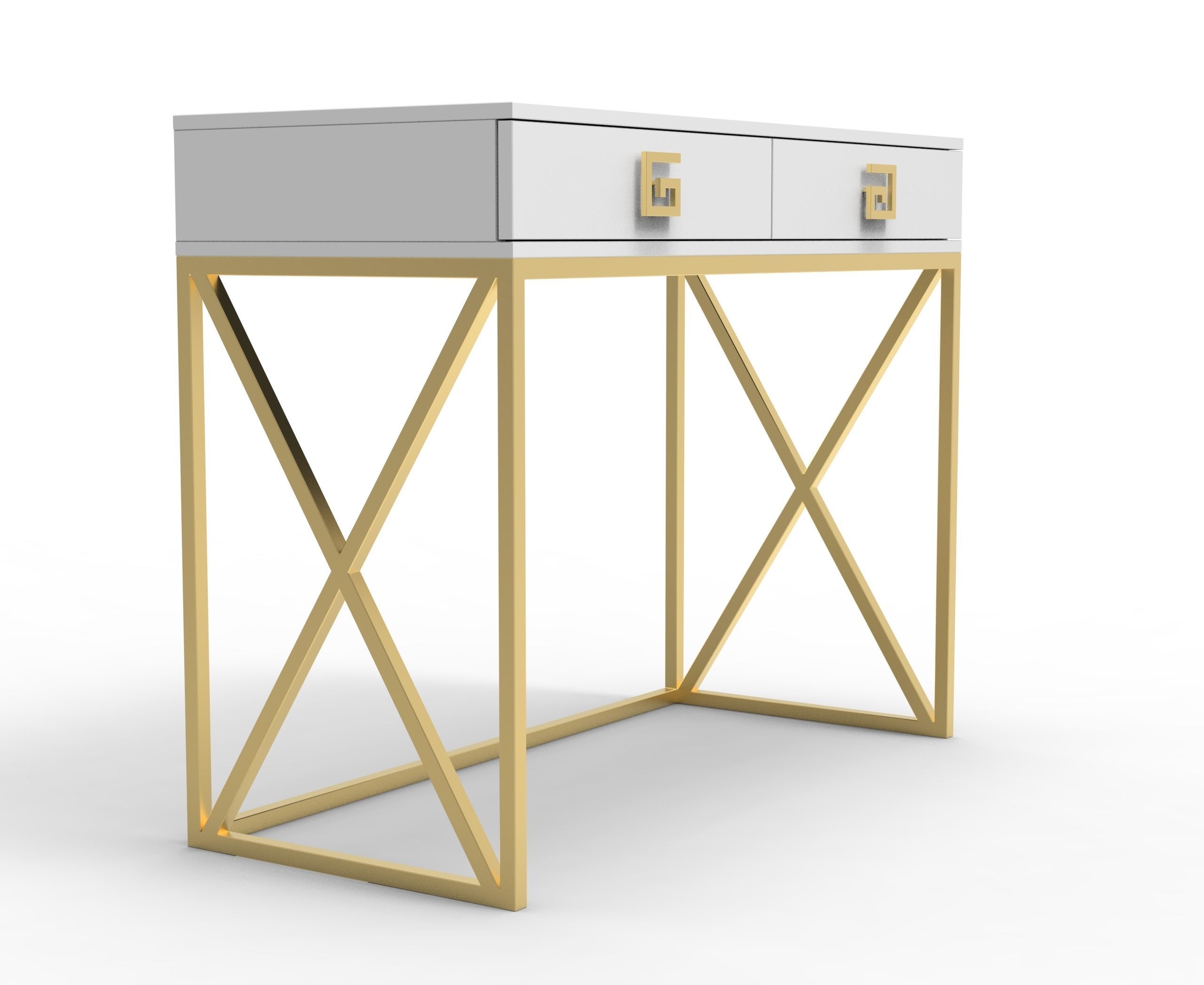 Console table PCF-005-001 Free 3D model_1