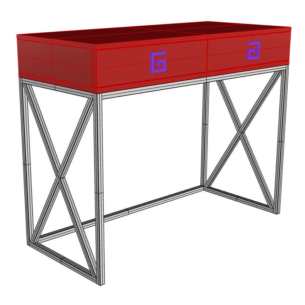 Console table PCF-005-001 Free 3D model_10