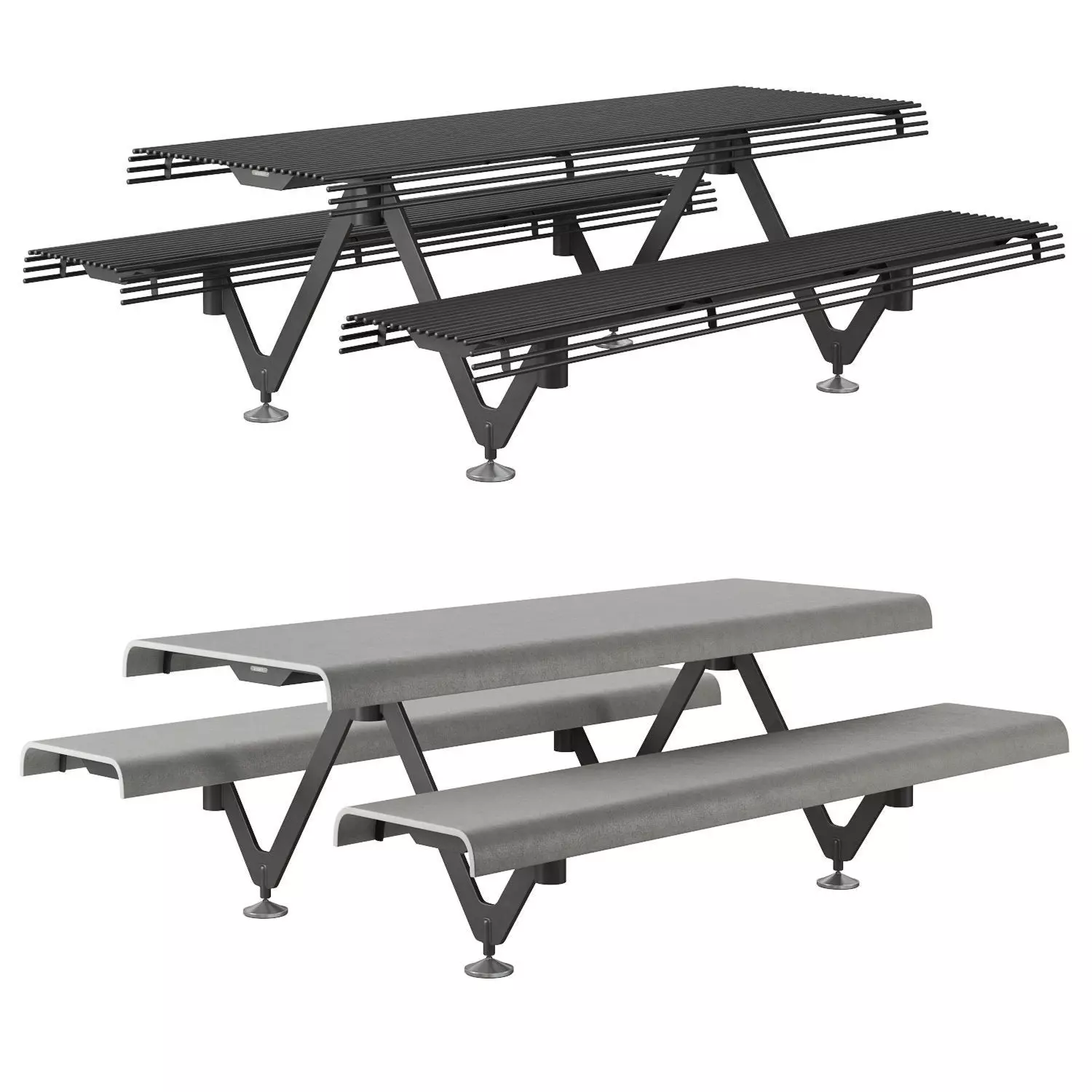 Artform Urban Furniture Air Picnic Table 3D model