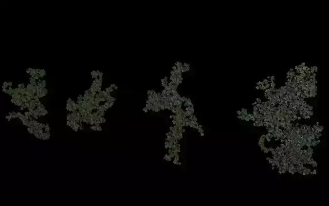 Grass Pack Low-poly 3D model