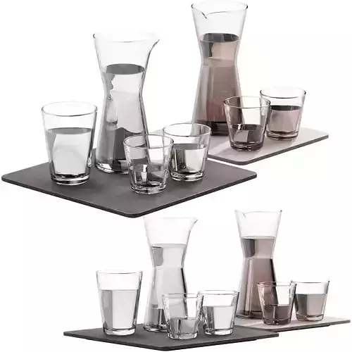 133 dishes decor set 08 iittala kartio clear and linen