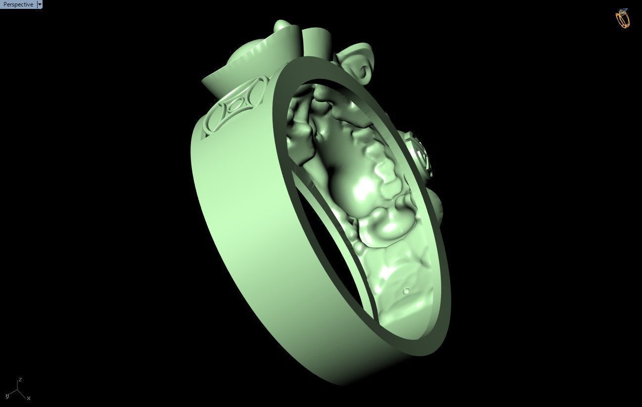 Mouse Rings - N1009 3D print model_7