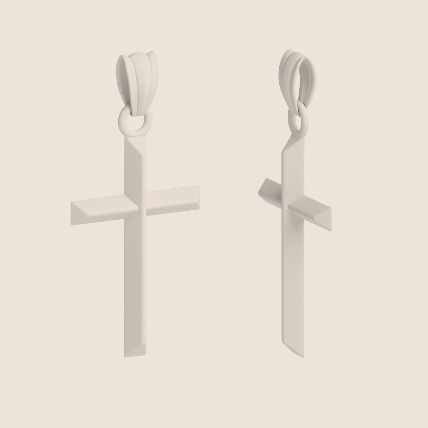 GOLDEN CROSS 3D model_3