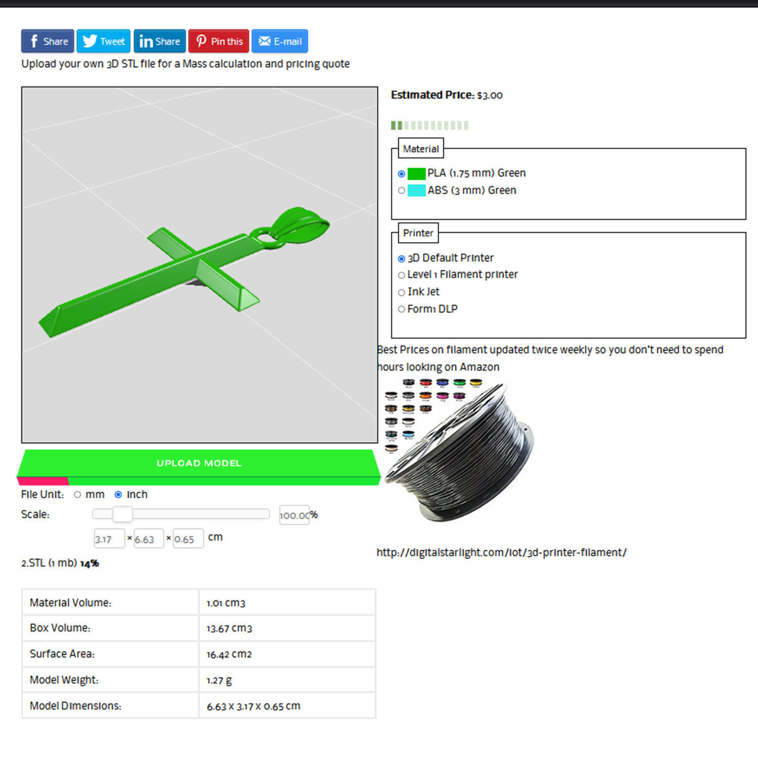 GOLDEN CROSS 3D model_4