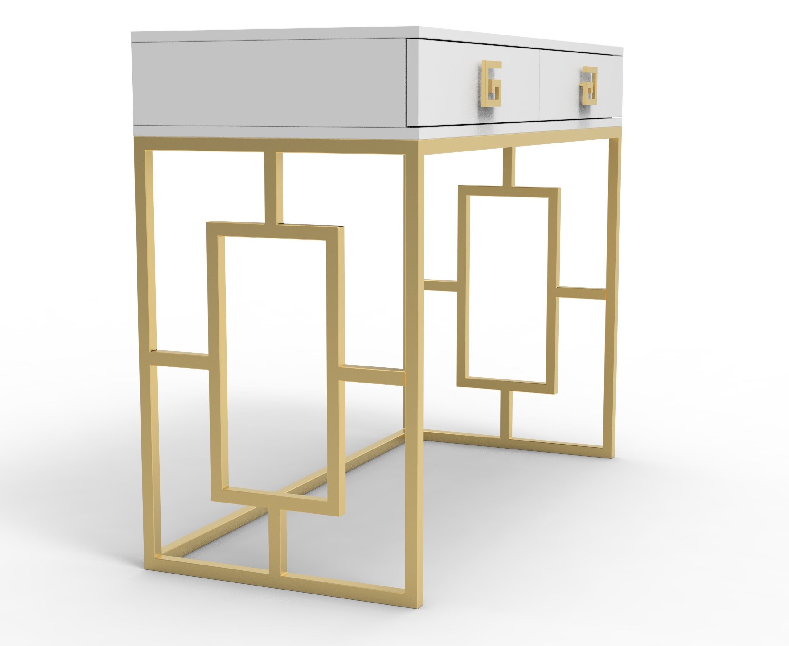 Console table PCF-006-001 Free 3D model_1