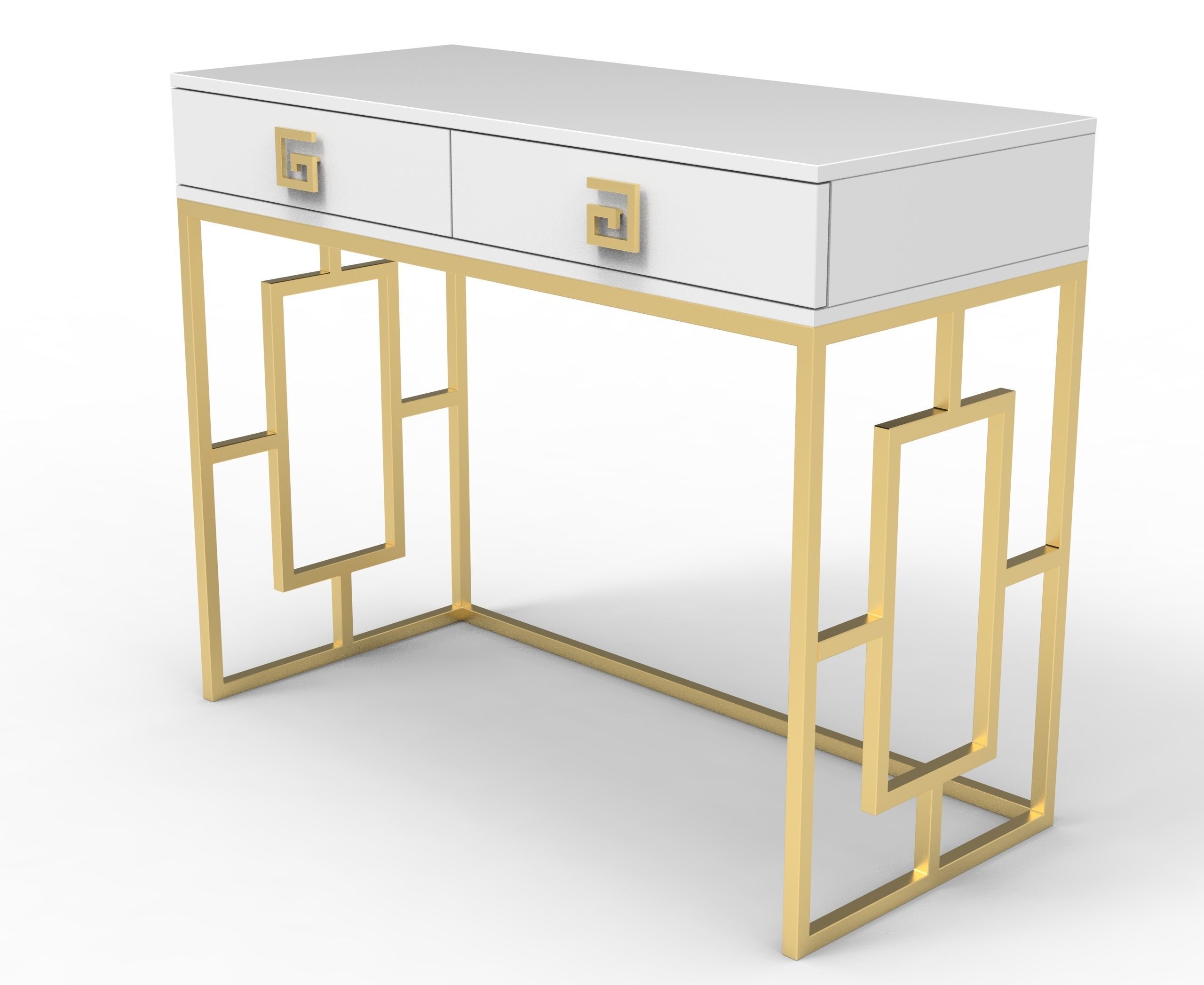 Console table PCF-006-001 Free 3D model_7