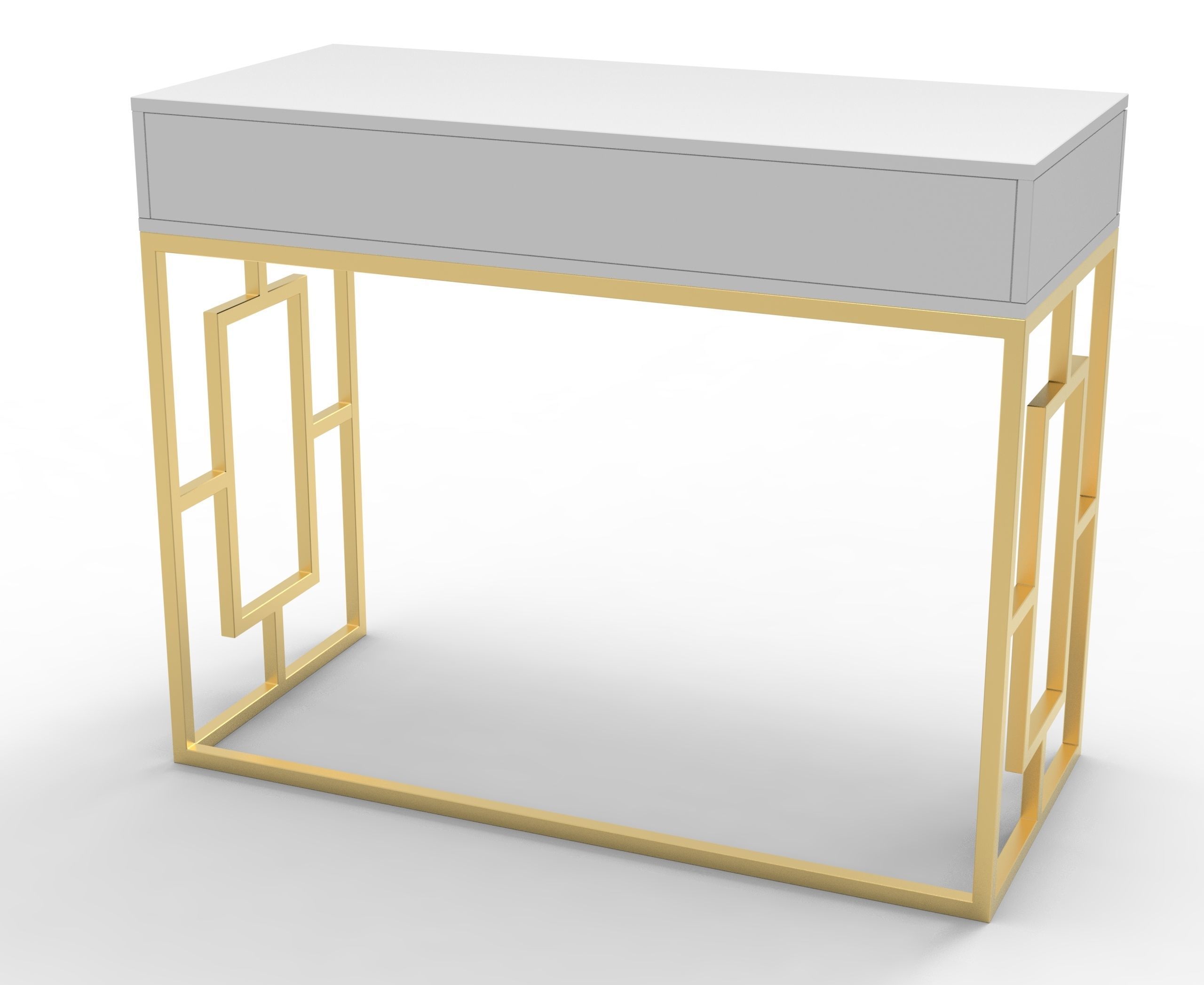 Console table PCF-006-001 Free 3D model_3