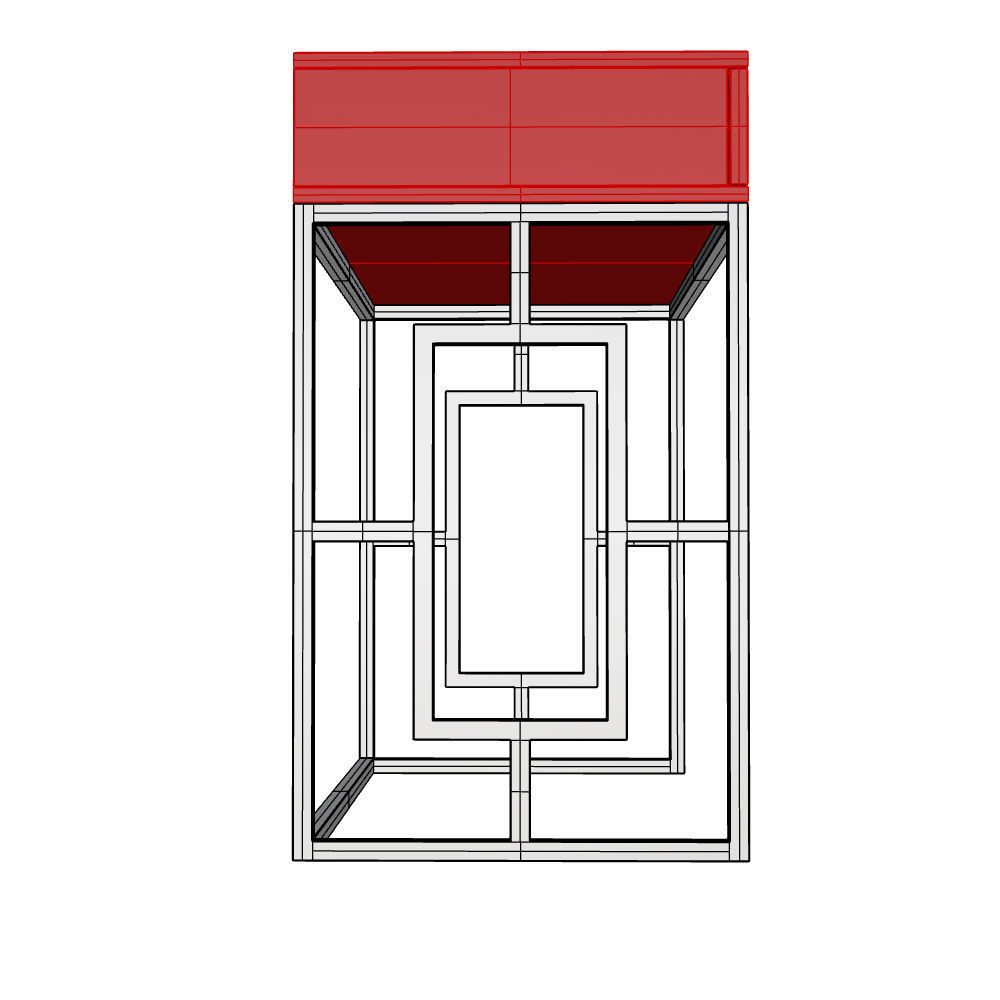 Console table PCF-006-001 Free 3D model_9