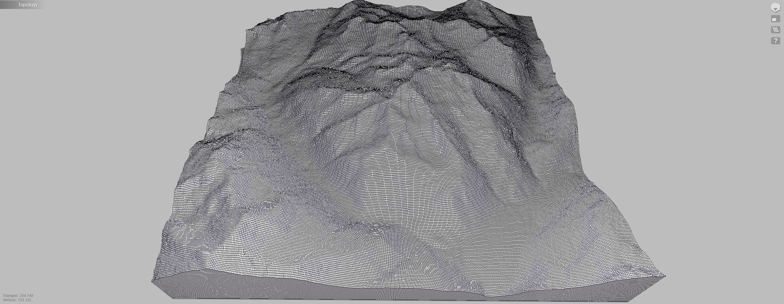 Mountain landscape  Gemsstock Swiss Alps 3D model_14