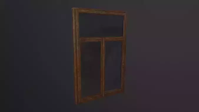 Old Window 3D Model