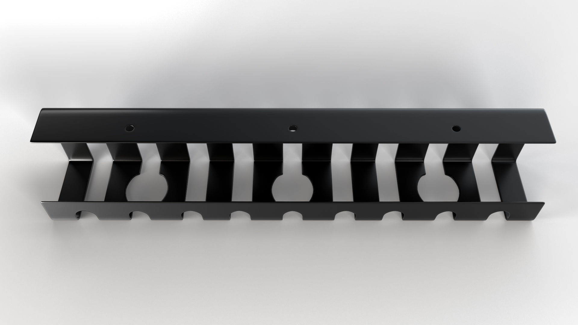 Desk Cable Duct Low-poly 3D model_2