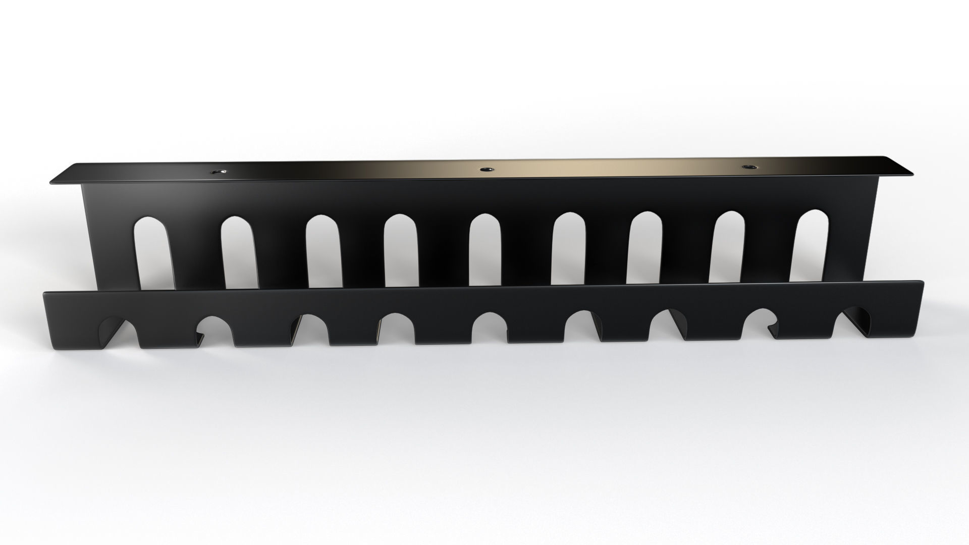 Desk Cable Duct Low-poly 3D model_1