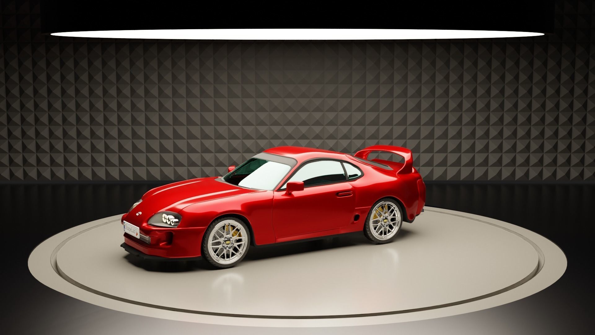 Toyota Supra mk4 3D model 3D model_1