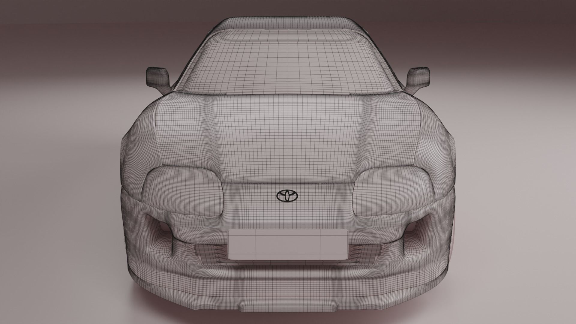 Toyota Supra mk4 3D model 3D model_14