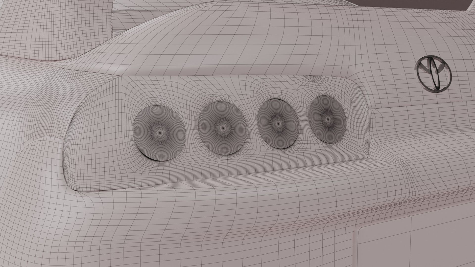 Toyota Supra mk4 3D model 3D model_17