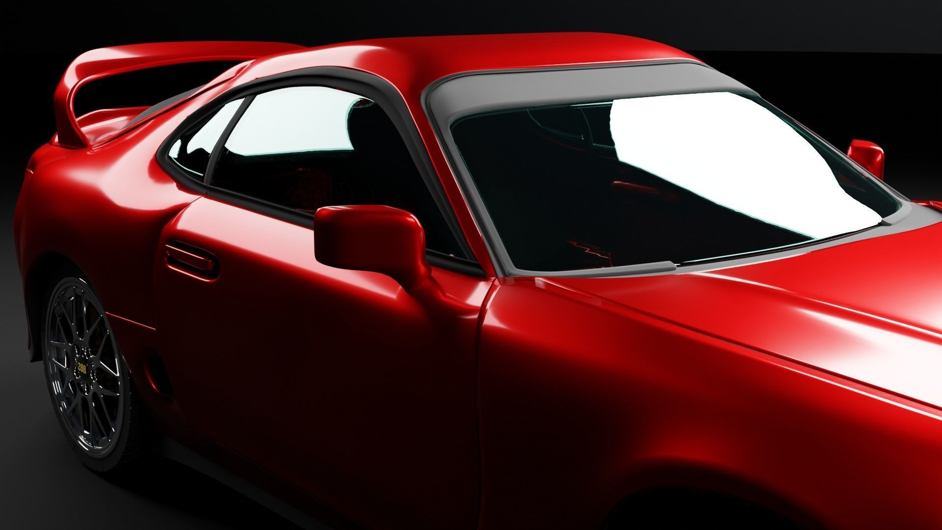 Toyota Supra mk4 3D model 3D model_13