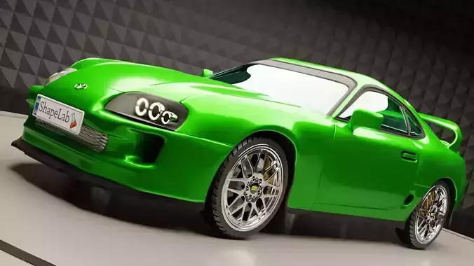 Toyota Supra mk4 3D model 3D model