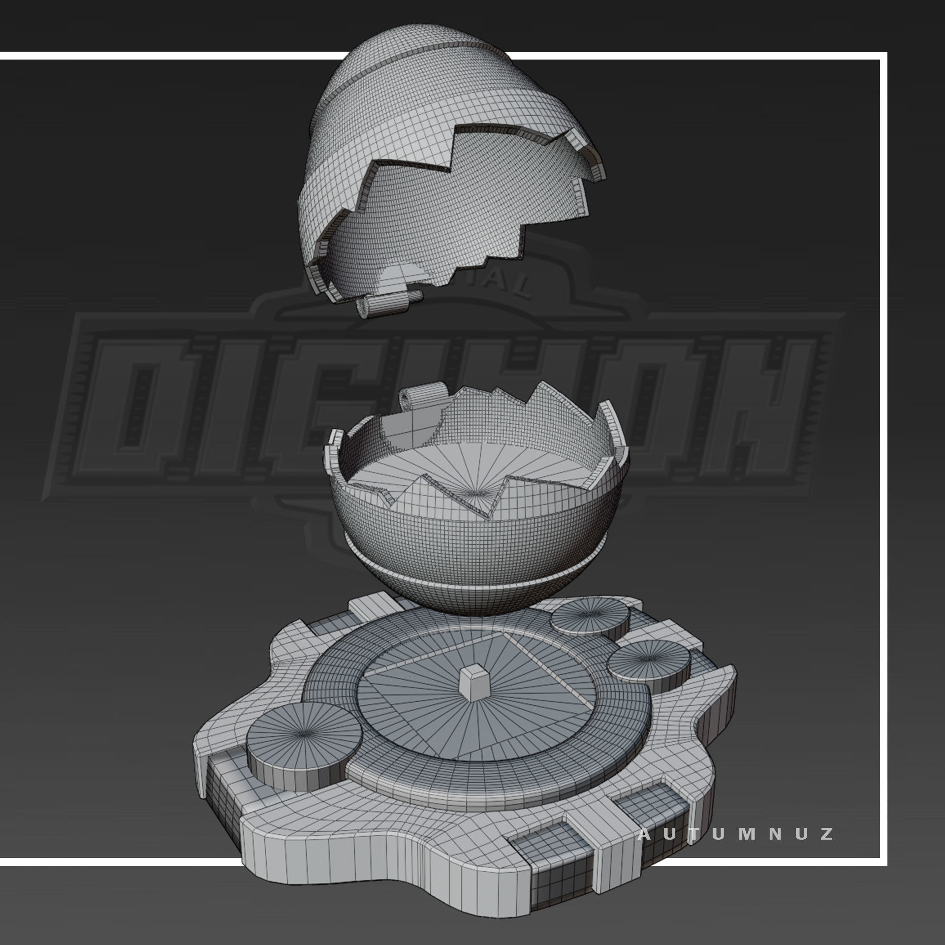 DIGIEGGS DIGIMON SET x8 3D print model_1