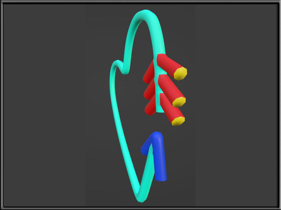 HEART ARROW 01 Low-poly 3D model_7