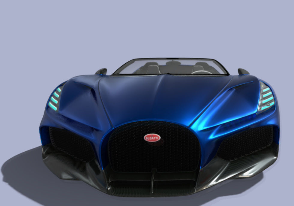 Bugatti mistral 3D model_9