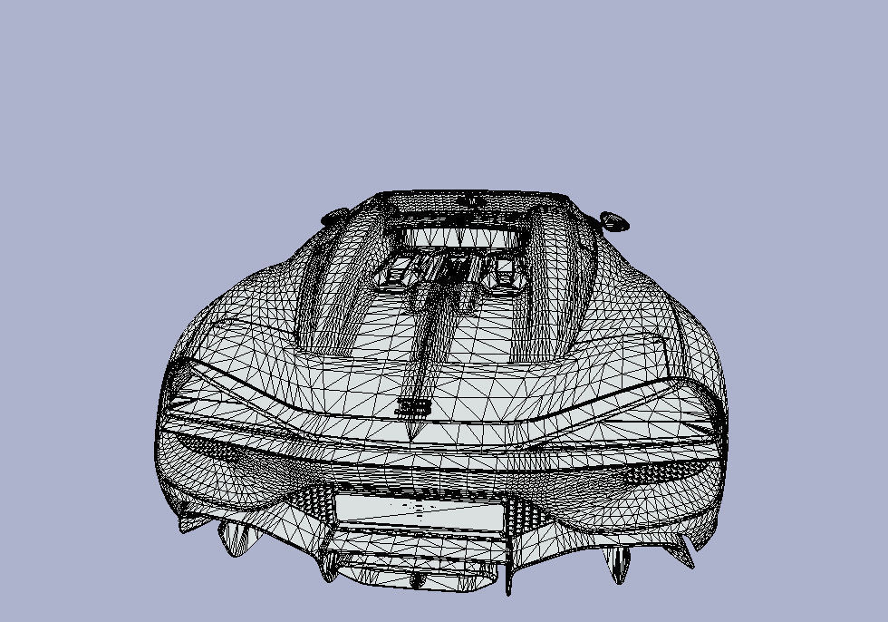 Bugatti mistral 3D model_13