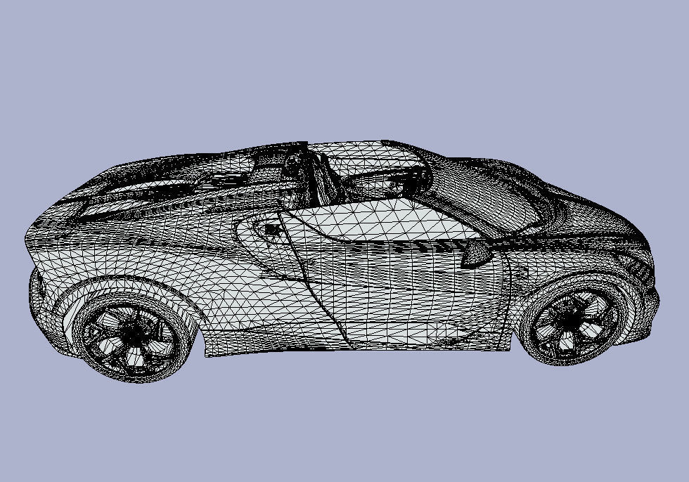 Bugatti mistral 3D model_12