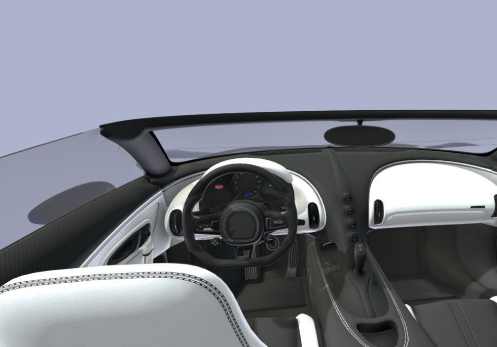 Bugatti mistral 3D model_10