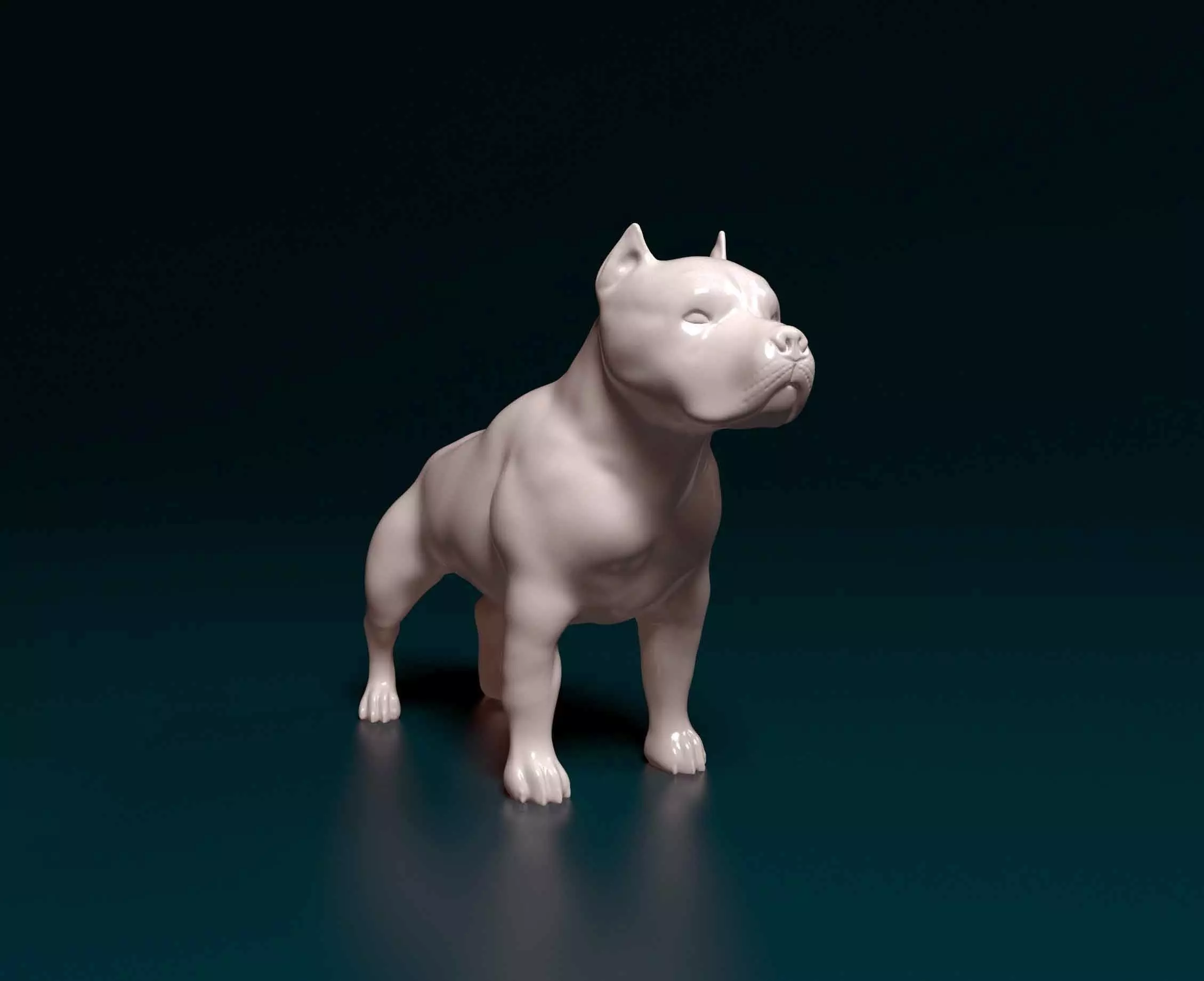 Pitbull 01 3D print model_0