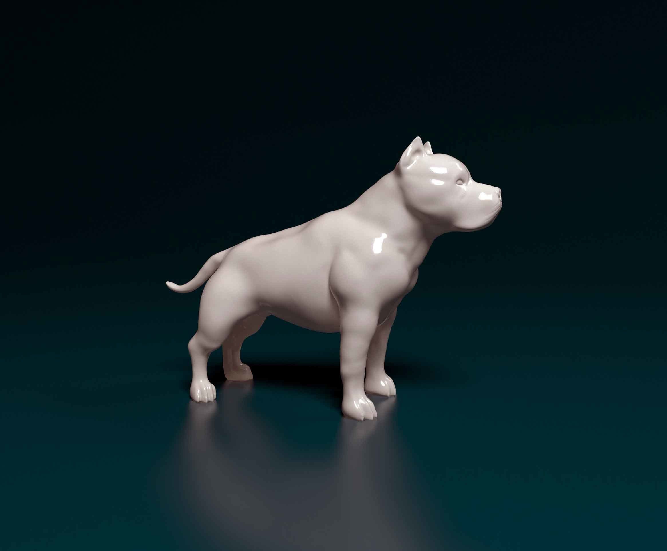 Pitbull 01 3D print model_2