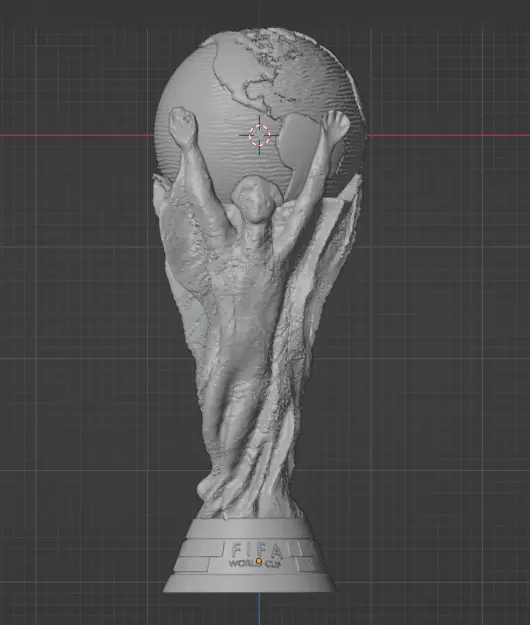 World Cup 3D printable Model 3D print model_0