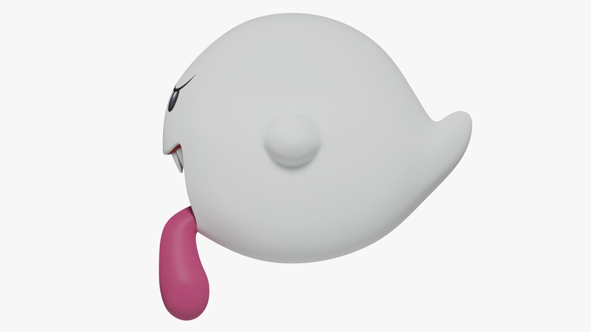 Boo - Mario 3D model_5