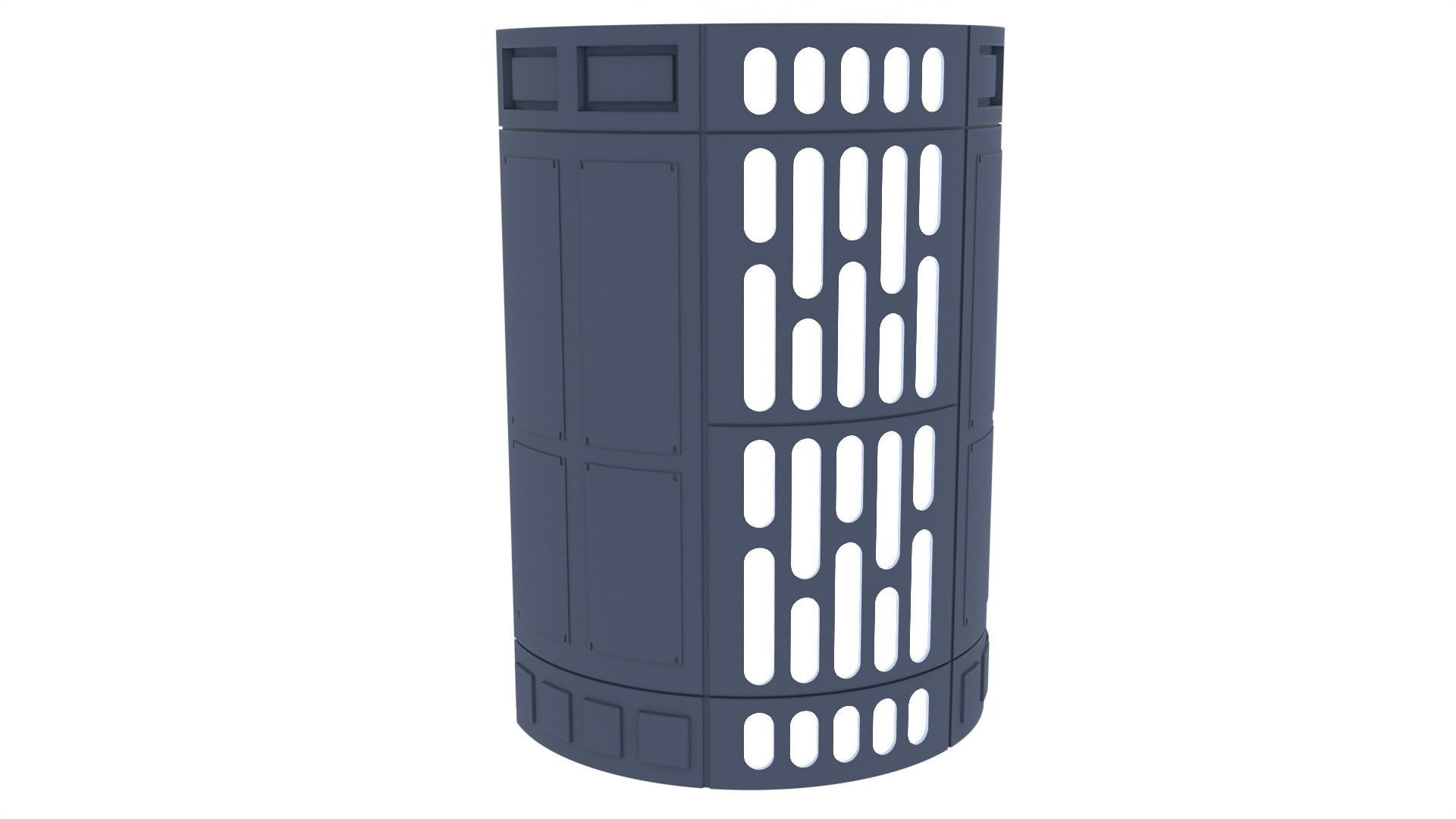 Death Star Large Pillar - 1-6 scale Hottoys  3D print model_2