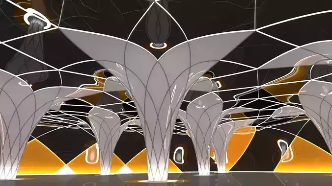 Future interior dark