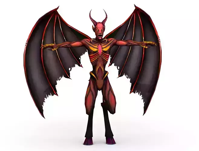 Demon - Vampire Darck Red Monster