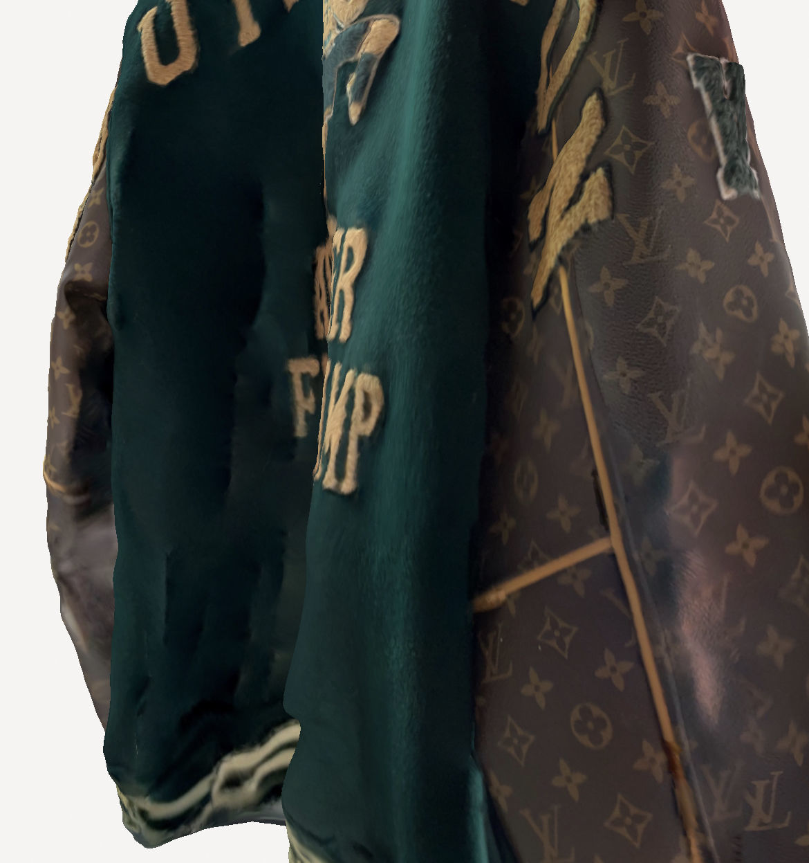Louis Vuitton Varsity Jacket 3D print model_2