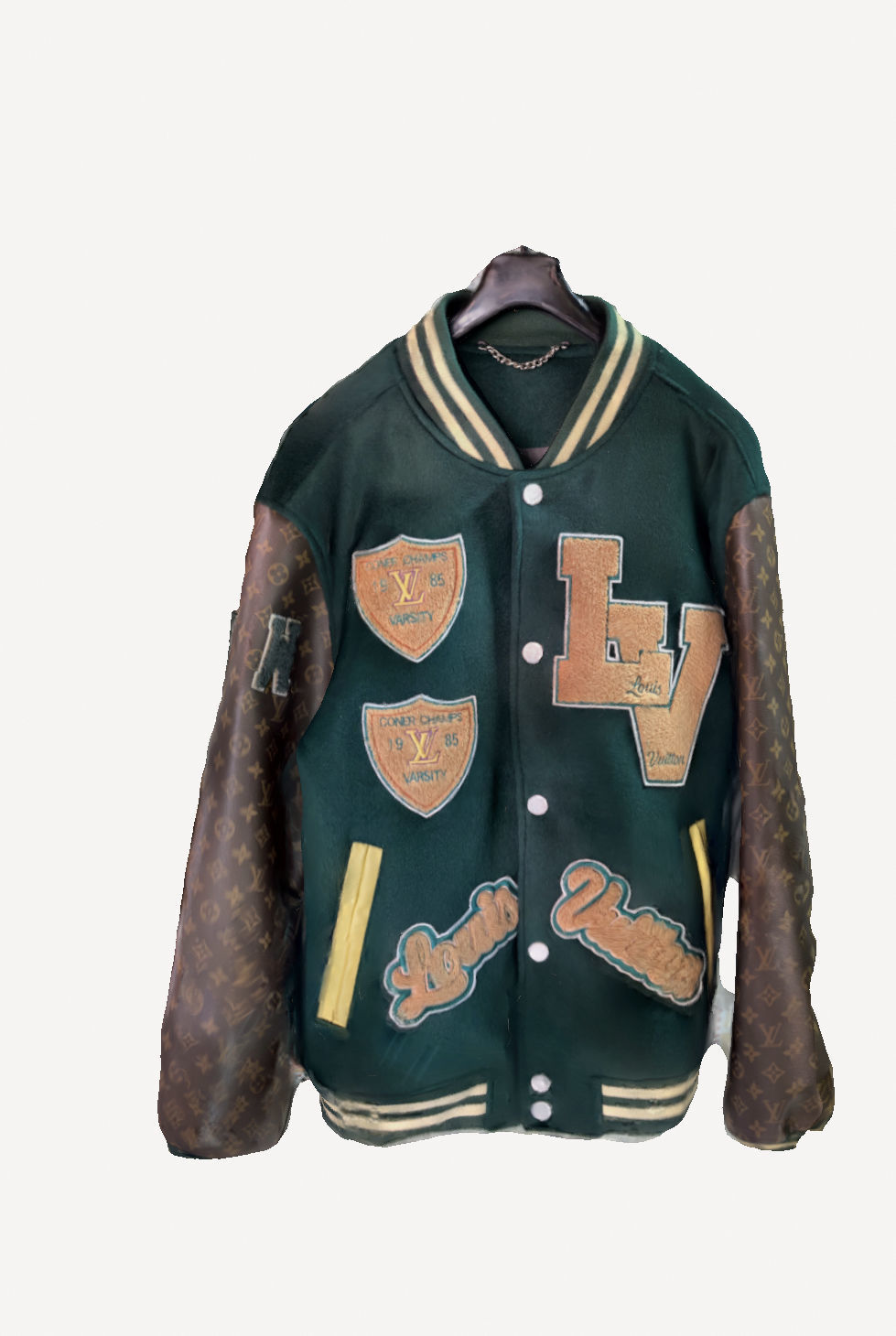 Louis Vuitton Varsity Jacket 3D print model_1