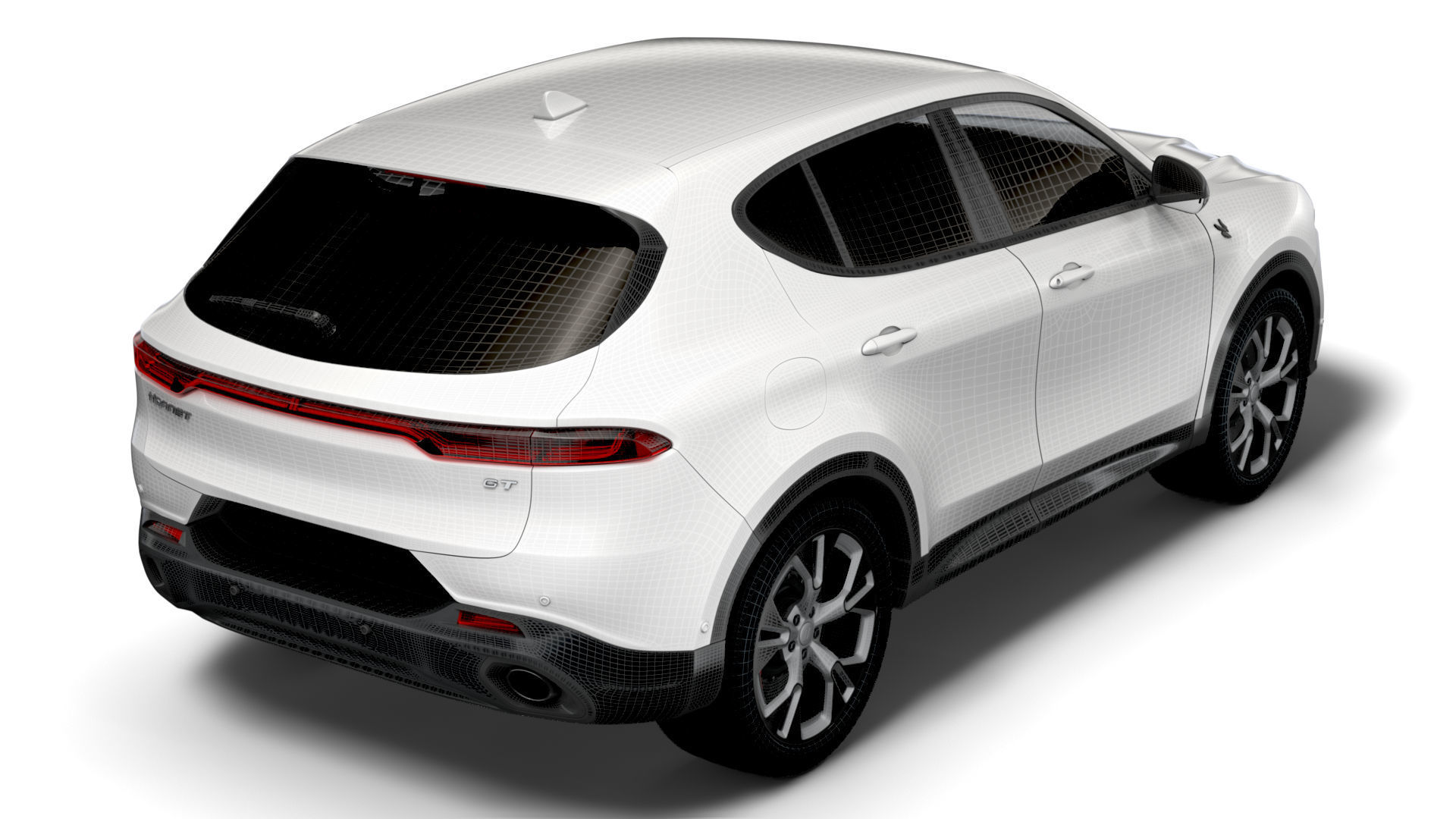 Dodge Hornet GT GLH 2023 3D model_14