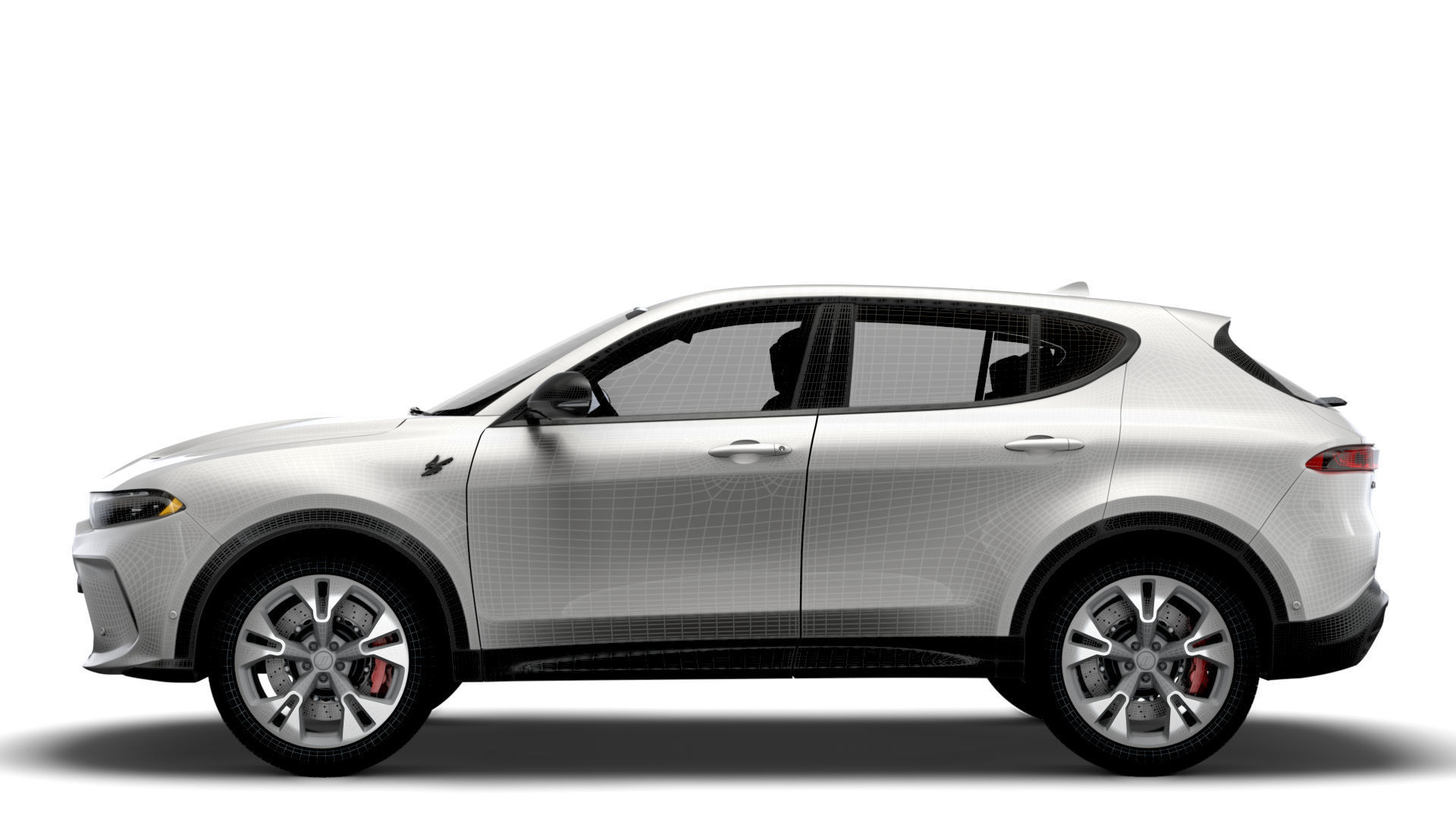 Dodge Hornet GT GLH 2023 3D model_16