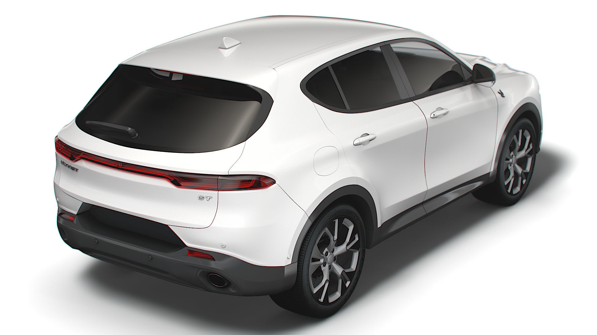 Dodge Hornet GT GLH 2023 3D model_2
