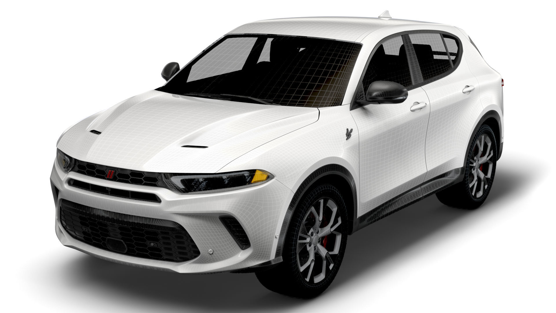 Dodge Hornet GT GLH 2023 3D model_20